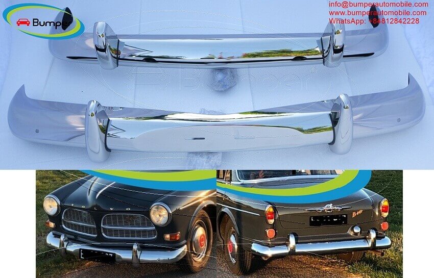 Volvo Amazon Euro bumper (1956-1970) by stainless steel  (Volvo Amazon,Amravati,Cars,Spare Parts,77traders